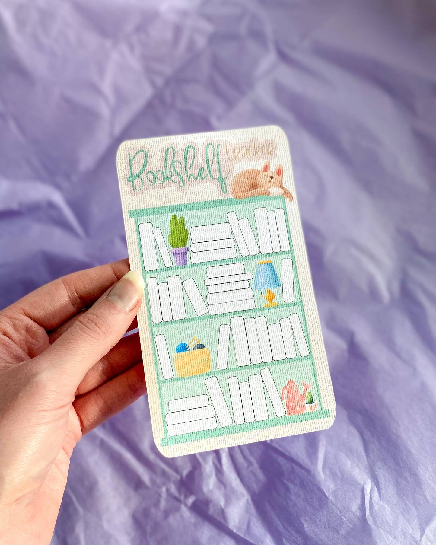 Bookshelf Tracker Bookmark: Christmas