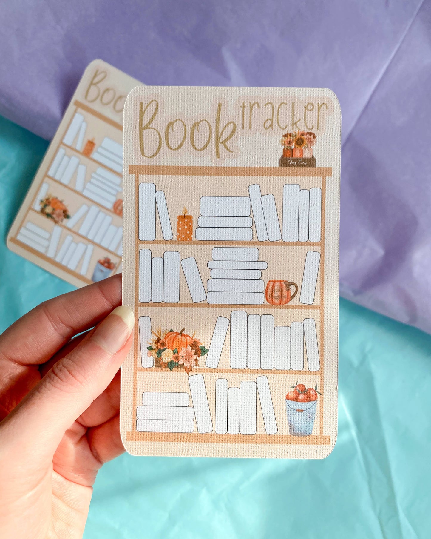 Bookshelf Tracker Bookmark: Christmas