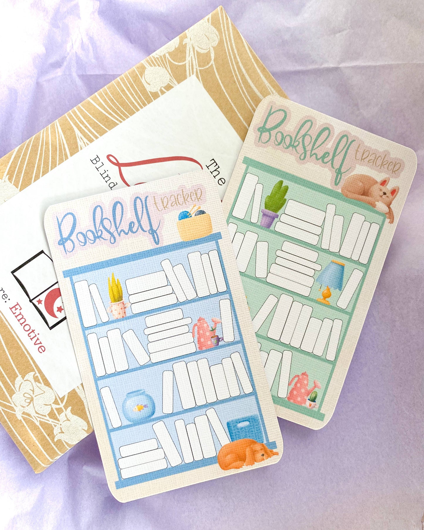 Bookshelf Tracker Bookmark: Cosy Dog