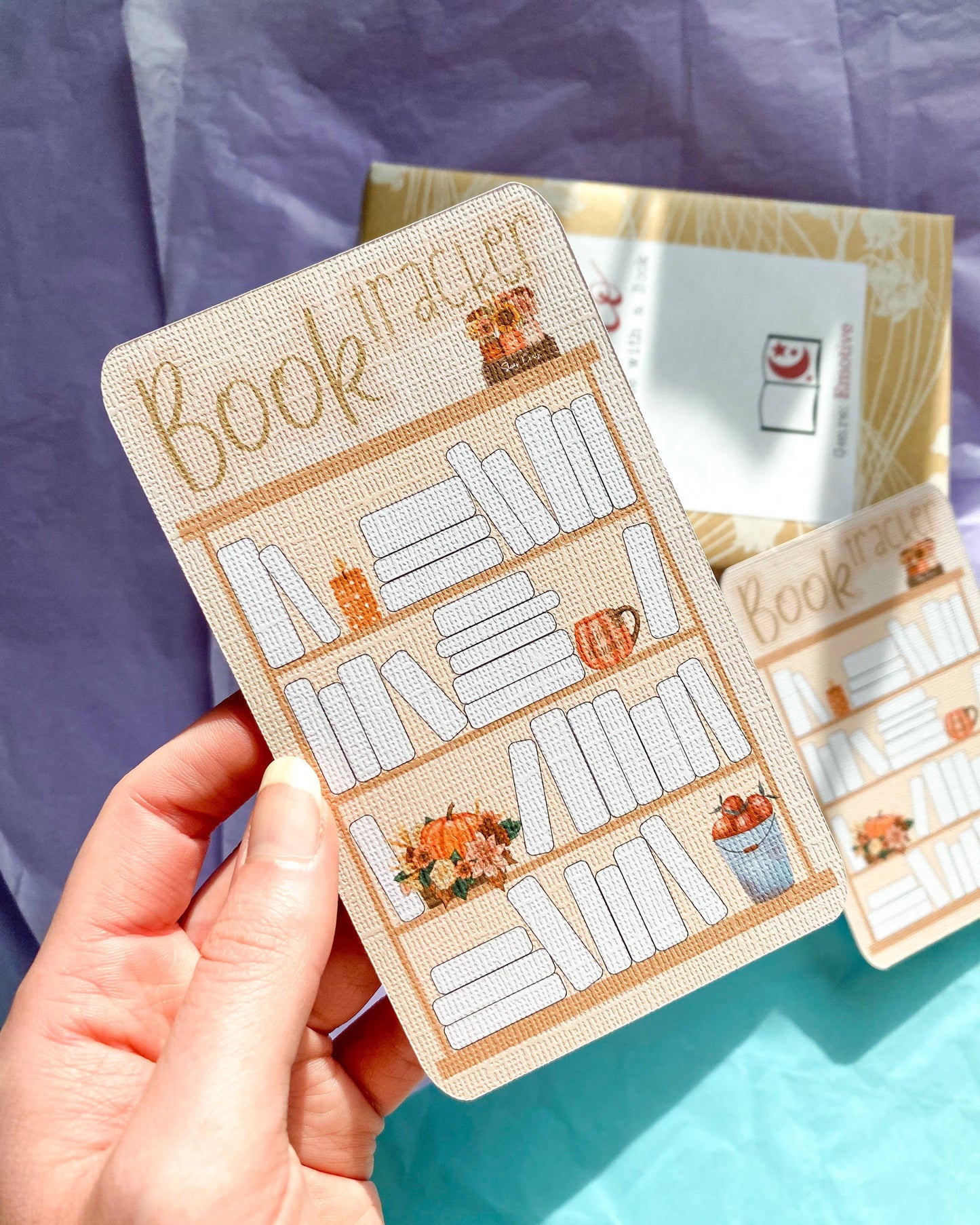 Bookshelf Tracker Bookmark: Christmas