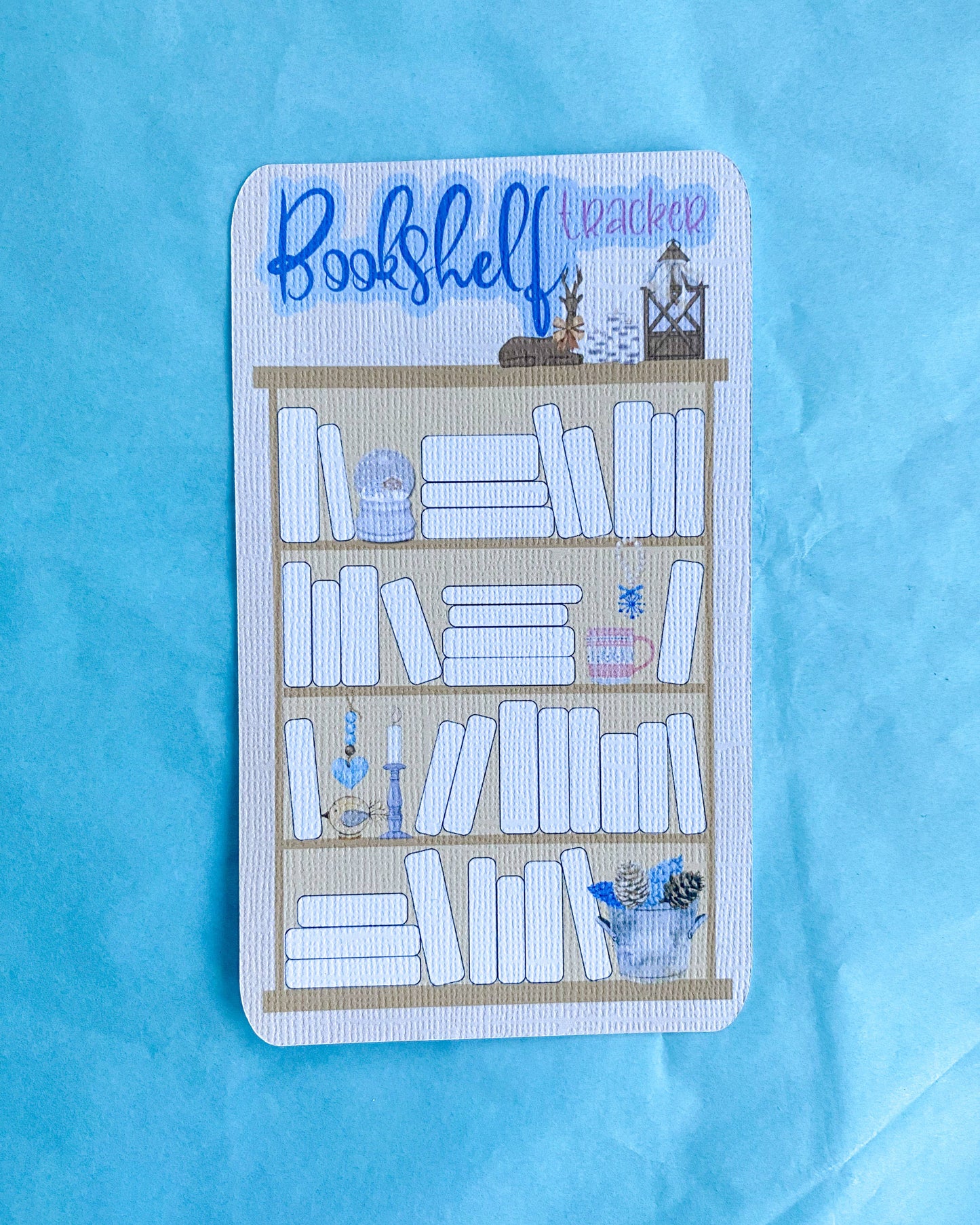 Bookshelf Tracker Bookmark: Christmas