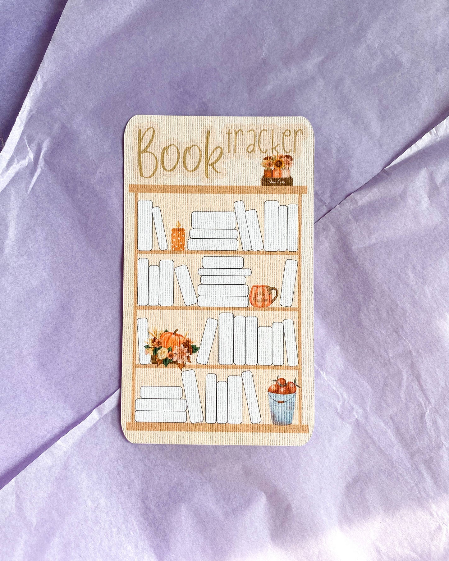 Bookshelf Tracker Bookmark: Christmas